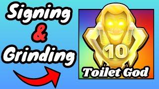 LiveSigning & Grinding in Toilet Tower Defense #AD !ROK