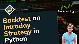 Backtest a Moving Average Crossover Strategy with Intraday Prices in Python! Algorithmic Trading