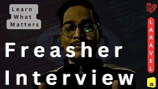 PHP / Laravel Interview | Freasher| Backend Developer Interview