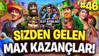 SLOT SİZDEN GELENLER  SLOT OYUNLARI MAX WİN KAZANÇLAR 46  #slot #slotoyunları #casino