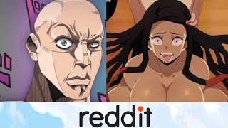 Demon Slayer vs Reddit (The Rock Reaction Meme) #animevsreddit #therockmeme #nezuko