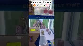 Winning in claw machines isn't that hard‼️determination is the key #tiktok #trending #youtube #asmr