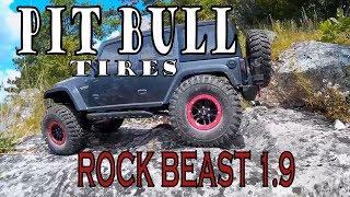 PITBULL TIRES [] testing ROCK BEAST 1.9 [] ROOSTER RC