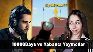 10000DAYS YABANCI YAYINCILARA ACIMIYOR! | PUBG YAYINCILAR KARŞILAŞIYOR - 390