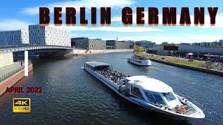 Berlin Walking Tour- Spring- (4k 60fps) - Germany