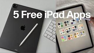 5 Free iPad Apps You NEED ️
