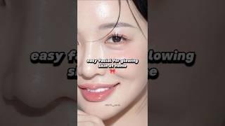 Homemade facial for glowing skin  #aesthetic #diy