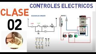 Clase 02. Controles Electricos.  ARRANQUE DE MOTOR ELECTRICO.