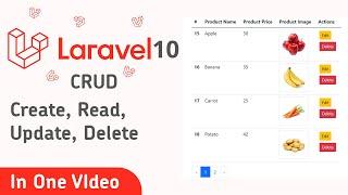 Laravel 10 Tutorial for Beginners Step by Step CRUD in Laravel | Laravel Project in Hindi