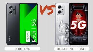 Xiaomi Redmi K50i Vs Xiaomi Redmi Note 11T Pro+