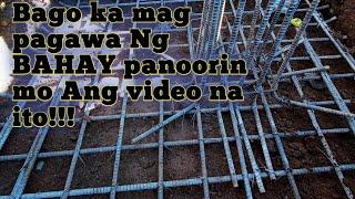 Paano Gawin Ang Footing • How to Install Footing • Footing Re-bar • Stirrups • Collomn Re-bar