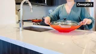 Le Creuset Signature Series Wok