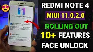 Redmi note 4 Miui 11.0.2.0 new stable update | dark mode, face unlock, Redmi note 4 Miui 11