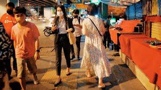  Bangkok Sukhumvit Night Walk from ASOK to NANA in November | 4K HDR