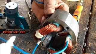 CARA MELILIT ULANG SPULL/STATOR PROPIL NRT PRO