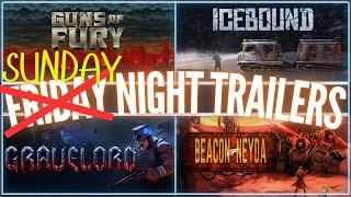 GUNS OF FURY, ICEBOUND, GRAVELORD, and BEACON OF NEYDA - #Indiegame Trailers