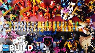 LEGO Speed Build! ALL NINJAGO Dragons Rising Sets Compilation 2024 | LEGO NINJAGO 2024 | Beat Build