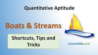Boats and Streams - Shortcuts & Tricks for Placement Tests, Job Interviews & Exams