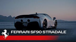 Ferrari SF90 Stradale Assetto Fiorano at the Bonneville Salt Flats