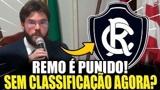 CRISE NO REMO! PUNIÇÃO, ELIMINAÇÃO E FUTURO INCERTO NA SÉRIE B!