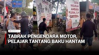 Pelajar mabuk, baku hantam dengan warga