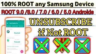 1000% ROOT Any SAMSUNG Device | ROOT 9.0 / 8.0 / 7.0 / 6.0 / 5.0 Android Version With Proof 2019