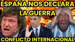 MILEI INSULTO AL PRESIDENTE PEDRO SANCHEZ Y AHORA ARGENTINA ESTA EN SU PEOR CRISIS CON ESPAÑA