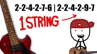 GUITAR SONGS on ONE STRING