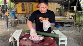 Masak Manok Pansuh Resepi Orang Borneo Sambil Lihat Tanaman Kumang Jawai Di Studio…//