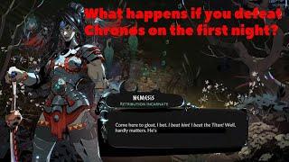Hades 2 - What happens if you defeat Chronos on the first night?
