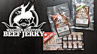 Western Survivor Beef Jerky | Hot & Teriyaki