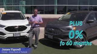 Price Ford of Turlock offering 2024 Ford Edge AWD Previous Service Loaners  for $10,000 Off