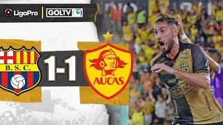 Asistencia MÁGICA del KITU DÍAZ y EMPATE | Barcelona 1-1 Aucas | LigaPro 2024