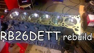 RB26DETT rebuild, reinforcements and improvements. Nissan Skyline GT-R