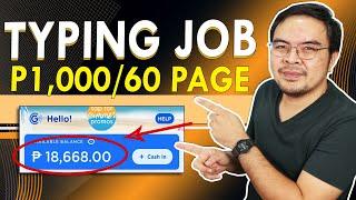 P1000/60page | Typing Jobs Online Philippines for Beginners