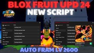 [Dragon Update 24] BLOX FRUIT SCRIPT | AUTO FARM | RACE | BELI FARM | SMOOTH | FAST ATTACK (NO KEY)