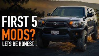 What MOD Should You Do FIRST? | Toyota Tacoma Overland Build