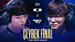 Kazanan yarı finalde T1 vs DK LCK çeyrek final analiz