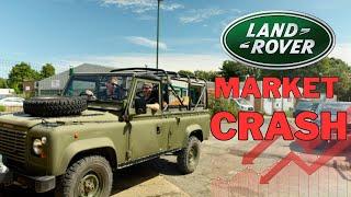 Land Rover market Crash & Workshop Update