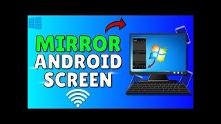 How To MiRROR ANDROID SCREEN to Laptop | Cast Android Screen to Laptop ( Easy)