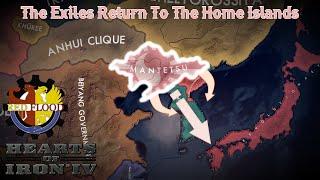 Return Of The Japanese Exiles - Technocrat Mantetsu Timelapse - [HOI4 Red Flood Mod]