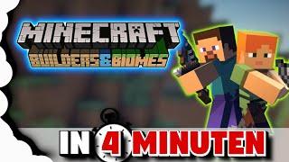 MINECRAFT Builders and Biomes in 4 Minuten erklärt! | BrettMan