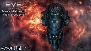 EVE Echoes Vexor T5 Gallente Cruiser - Advanced Missions [T5-T7] PvE Fit