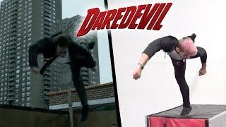 Stunts From Daredevil In Real Life (Parkour, Marvel)