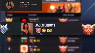 I matched with a LEADERBOARD PLAYER  @ JADEN CODM-YT !!