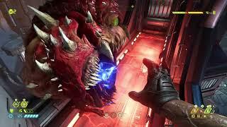 A friendly Cacodemon in DOOM Eternal