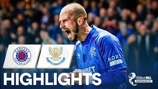 Rangers 2-0 St. Johnstone | Cerny Double And Hagi Sees Red On Return | William Hill Premiership