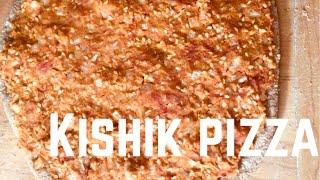 Kishik -lebanese pizza recipe -منقوشة كشك