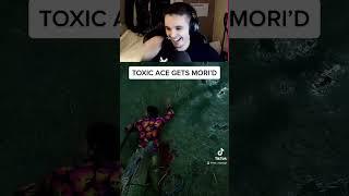 TOXIC Ace Get’s Mori’d After Bagging  #shorts