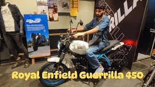 Royal Enfield Guerrilla 450  Store Launch kiya...Studio Preparation bhi Starts ho Gaya...